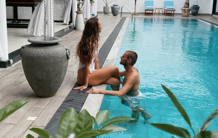 Elysian pool at D'Art Villa Retreat and Spa