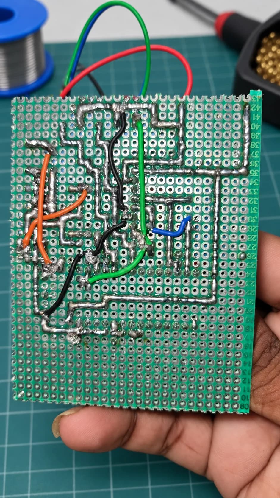 Custom controller-board detail for the Dilax Chemical smart key-locker project