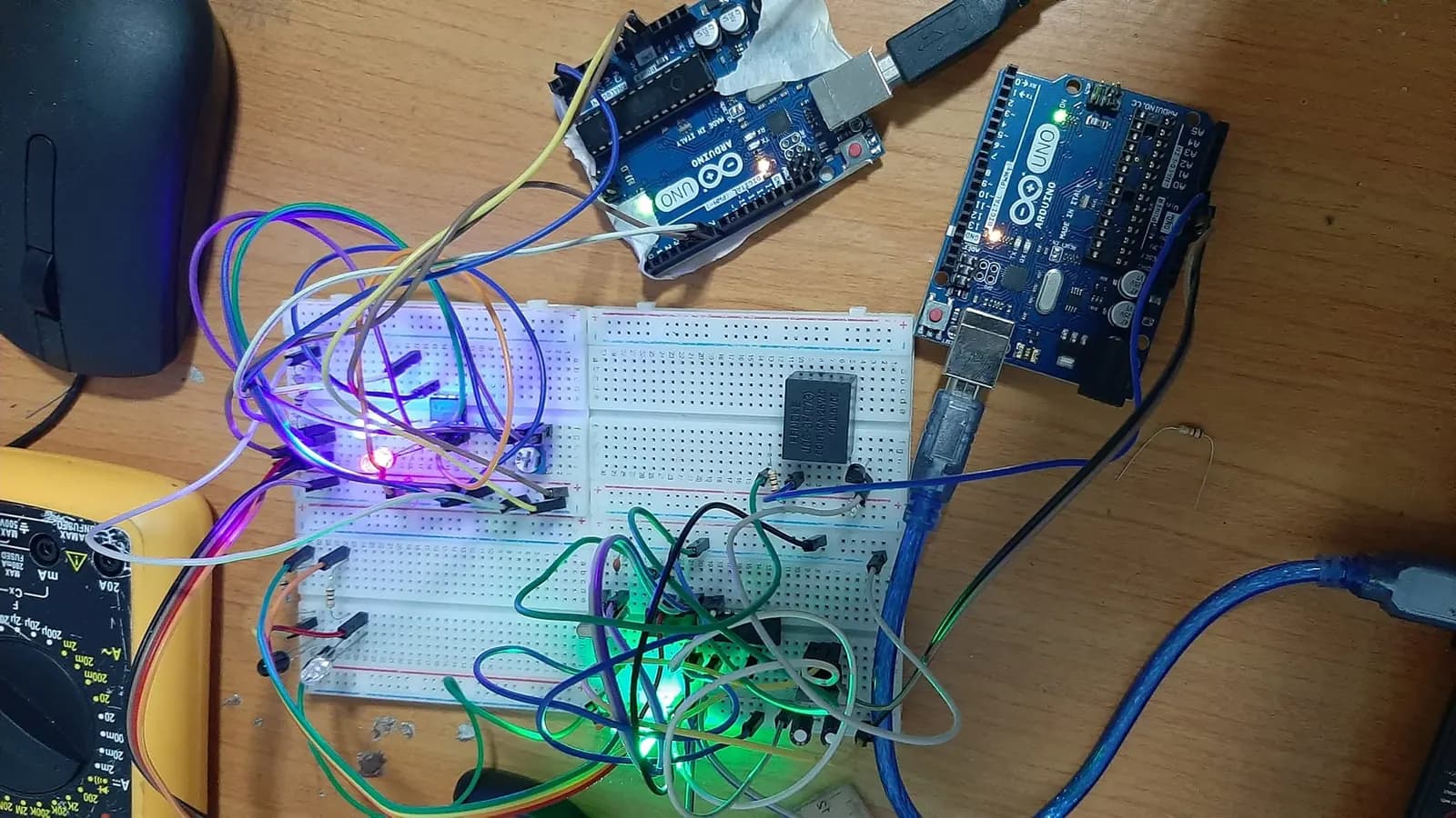 Prototype controller and sensor circuit for the sanitizing chamber